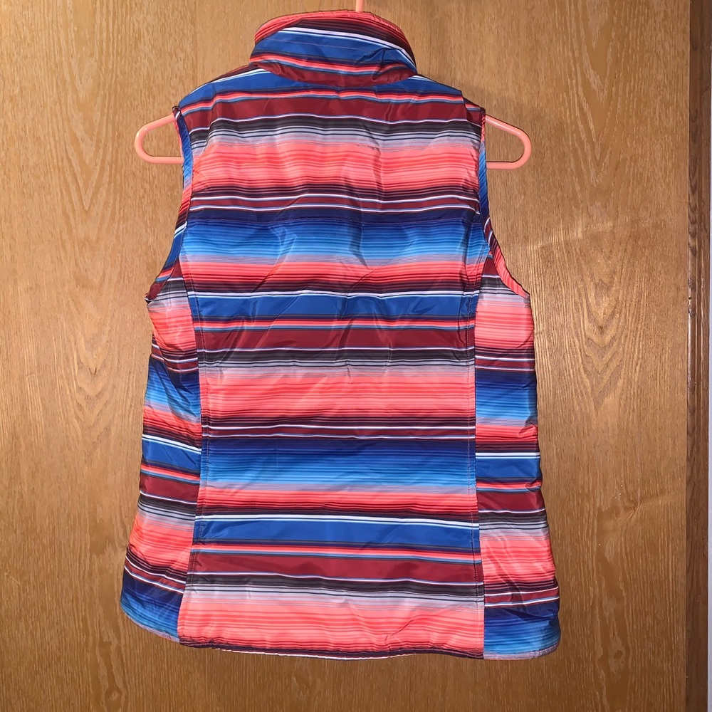 Reversible Serape and Orange Ariat Vest